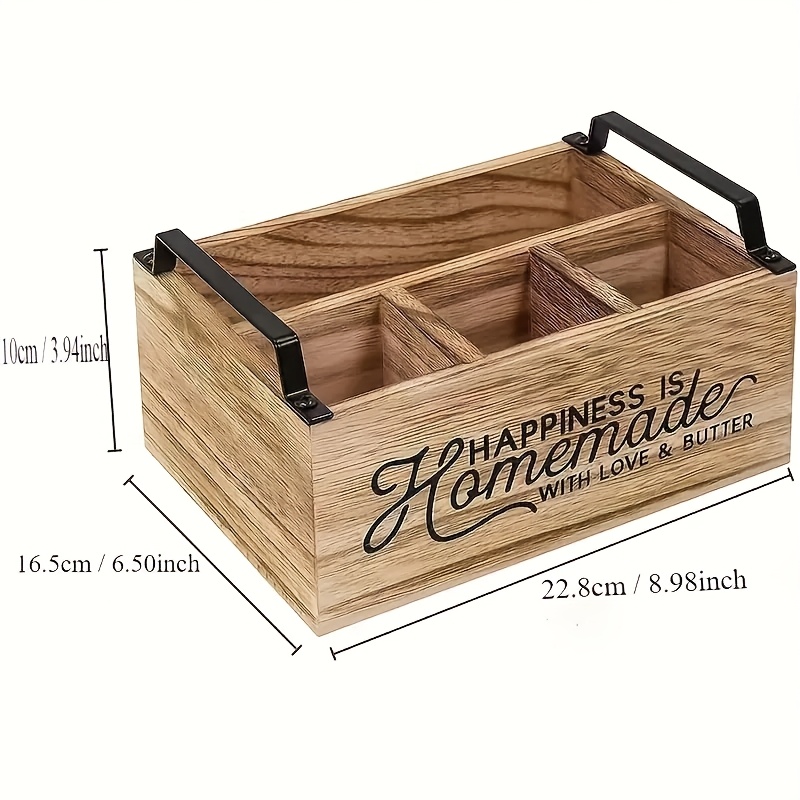 Kitchen Baking Tray Storage - Organisateur d'ustensiles de cuisine en bois