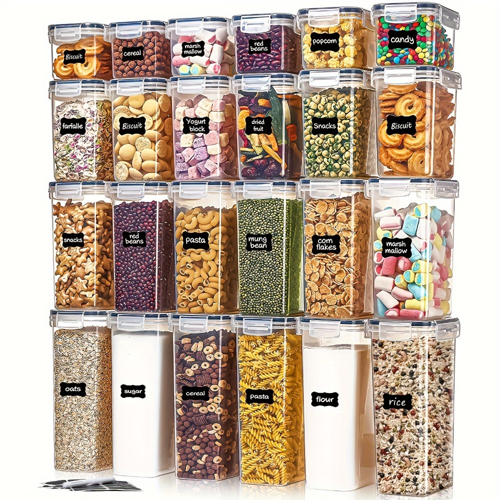 Kitchen Baking Tray Storage - 24 pièces de contenants de stockage