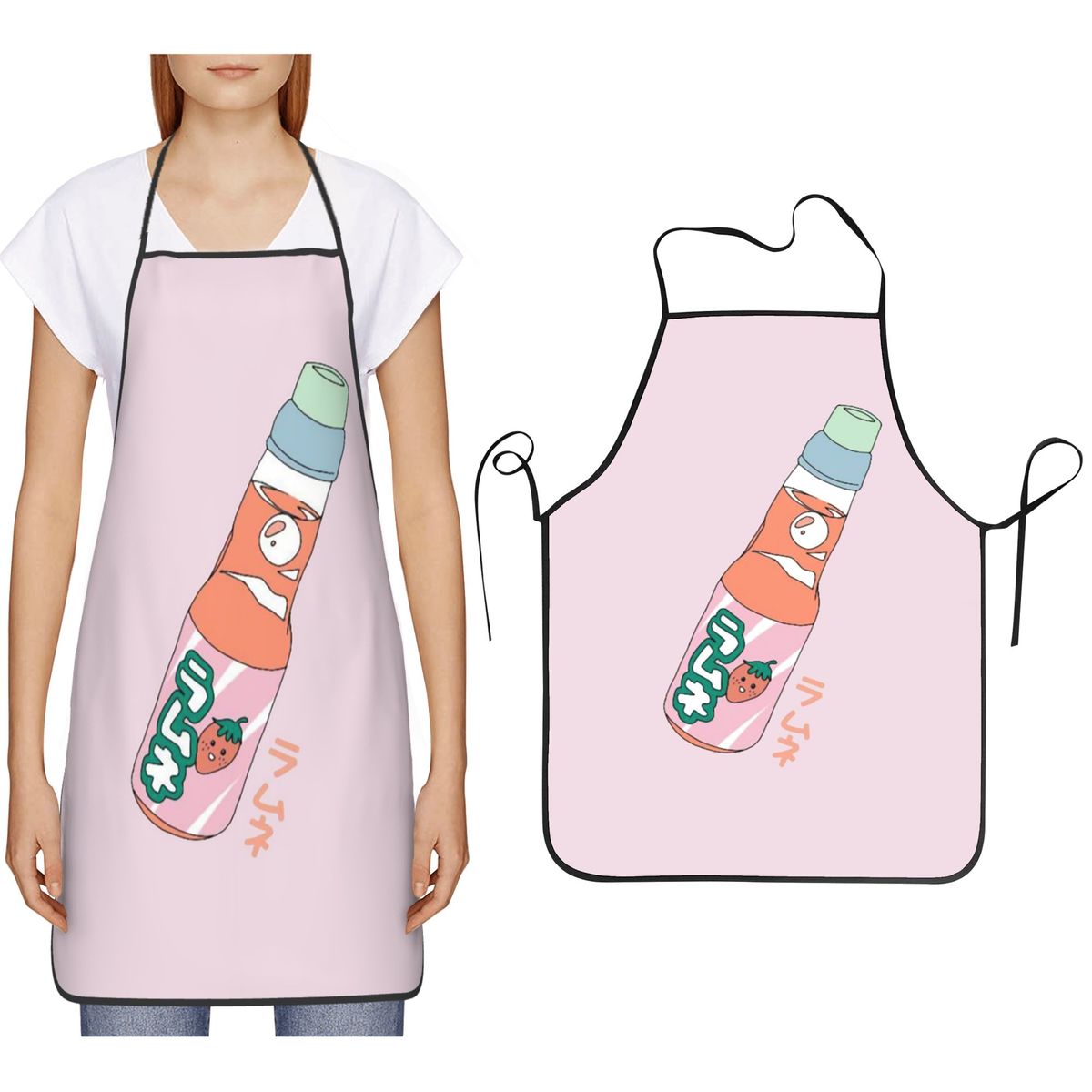 Kitchen Baking Soda - Tablier de cuisine Kawaii à motif