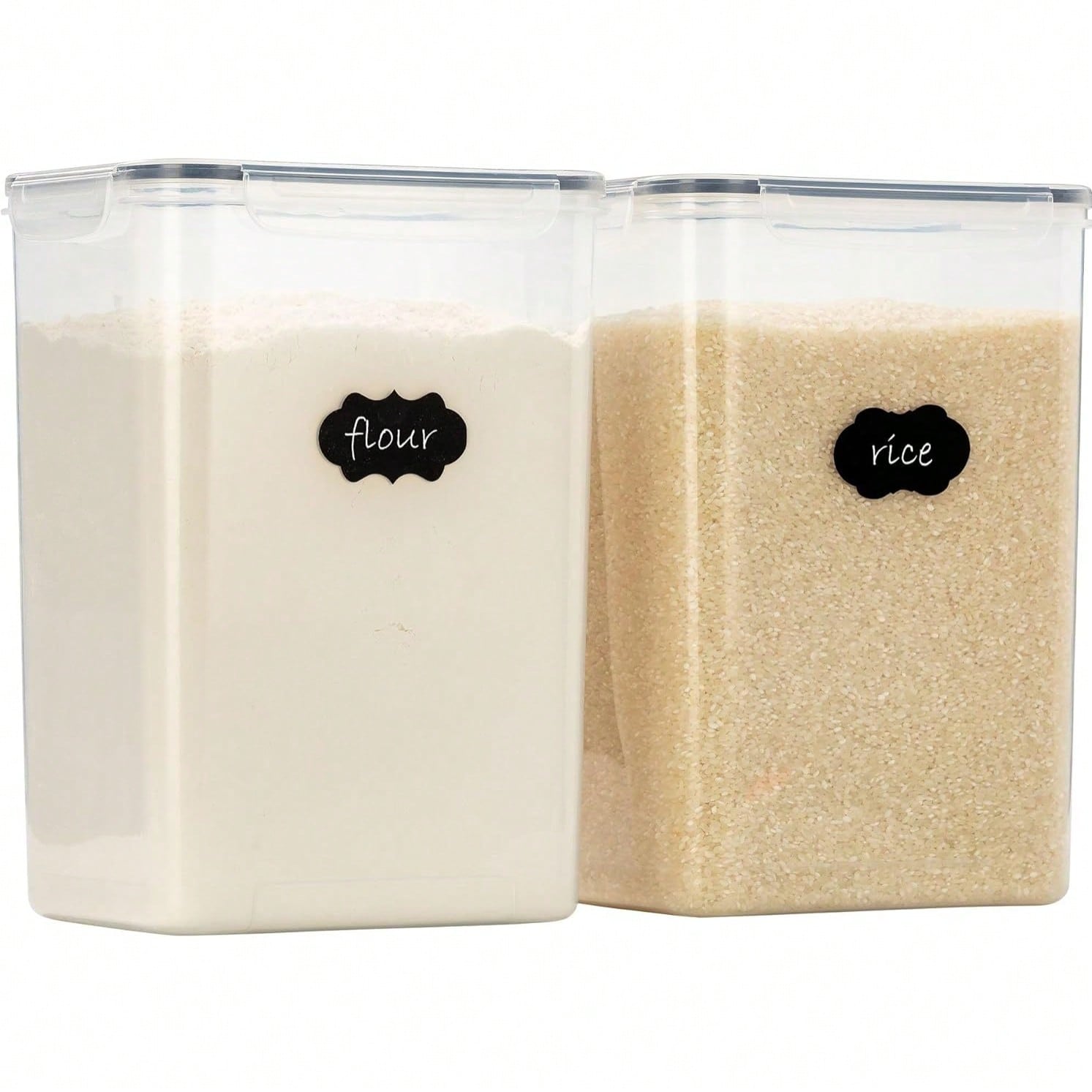 Kitchen Baking Canisters - Contenants de stockage alimentaire hermétiques extra