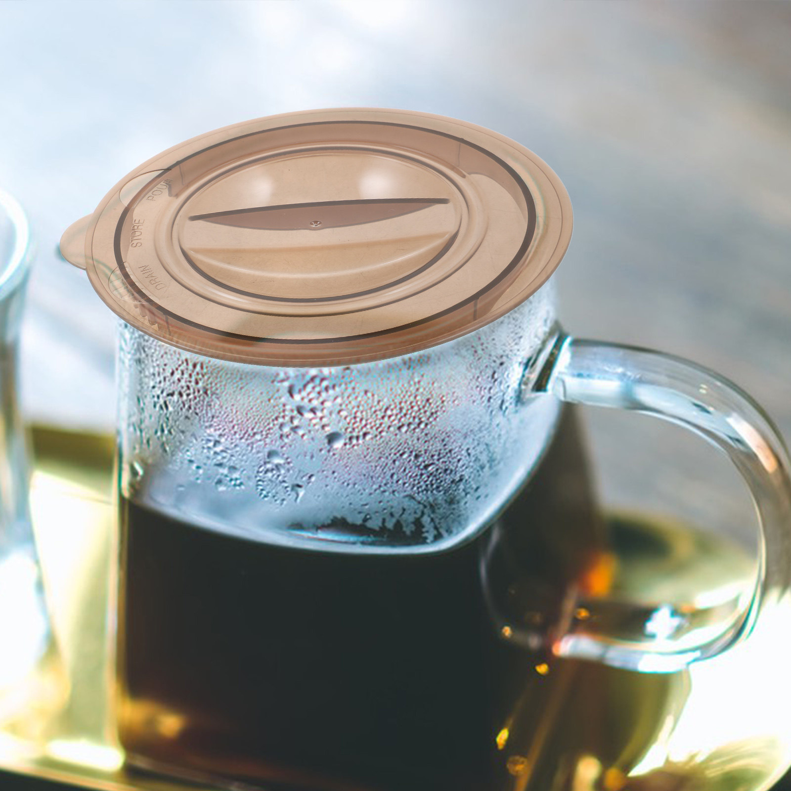 Kitchen Baking Soda - Couvercle en plastique pour tasses à