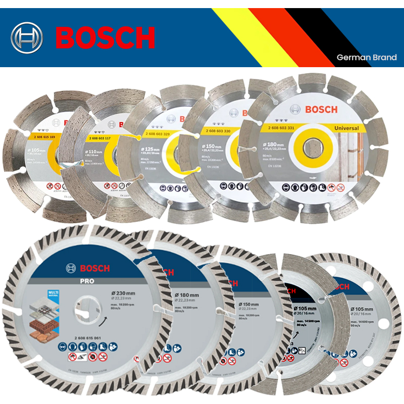 Rolling Pin Marble - Bosch disques de coupe diamantés universels