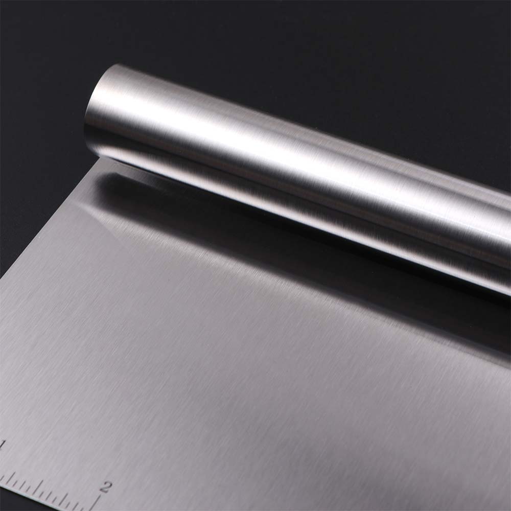 Bench Scraper Dough - Coupe-pâte multifonctionnel en acier inoxydable, grattoir