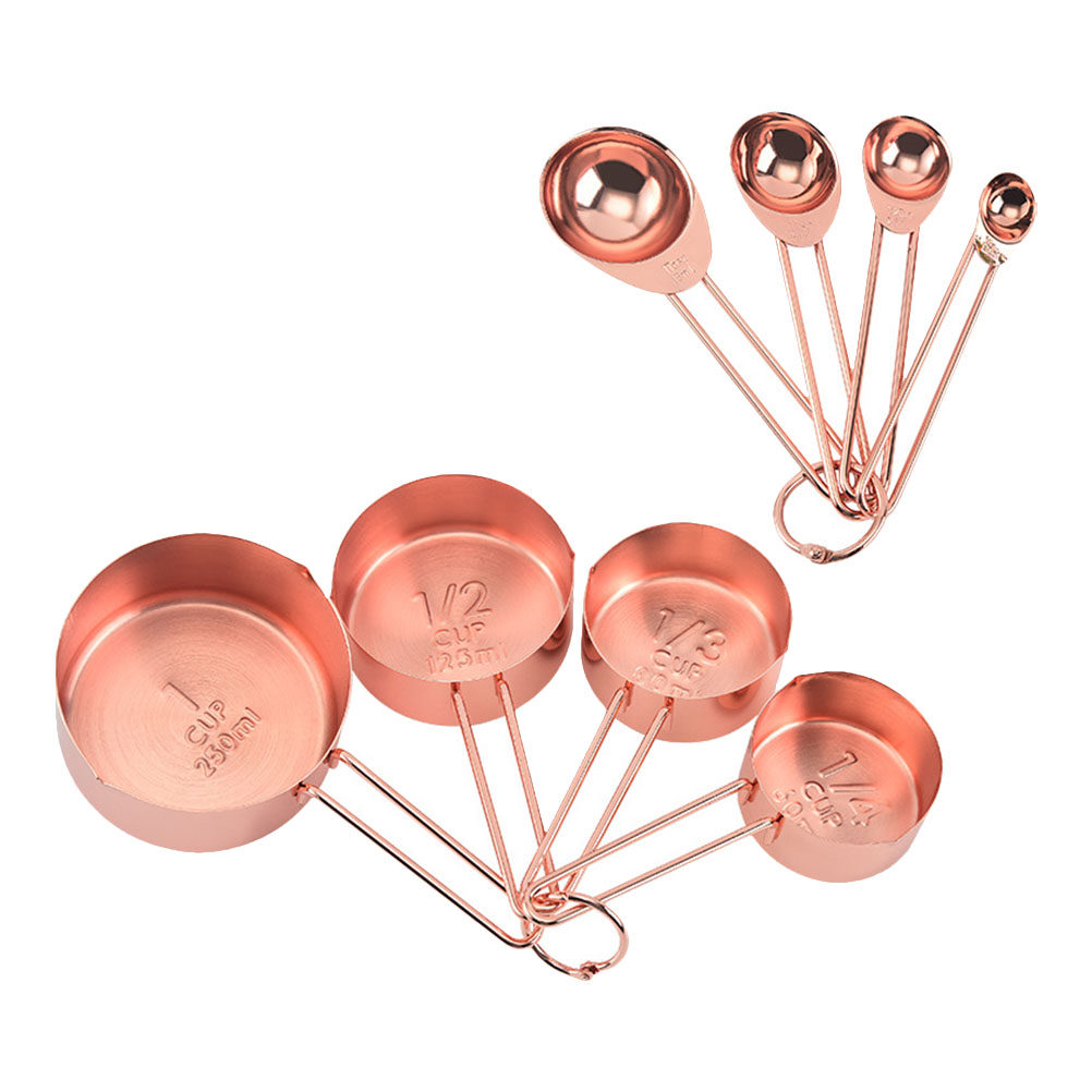 Baking (Kitchen Ingredient) - Ensemble de 8 cuillères doseuses en