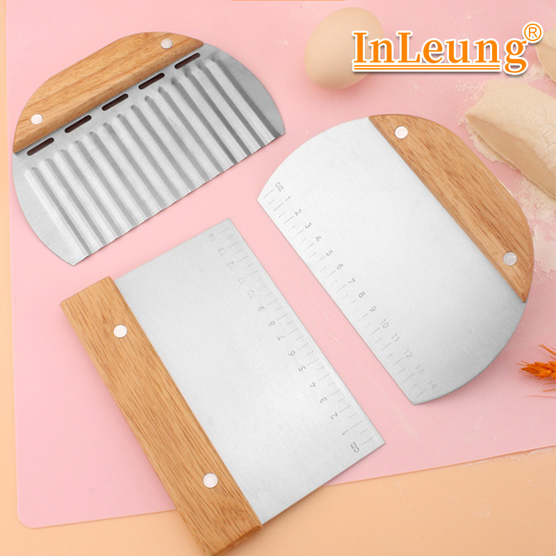 Bench Scraper Dough - Couteau à pâtisserie en acier inoxydable