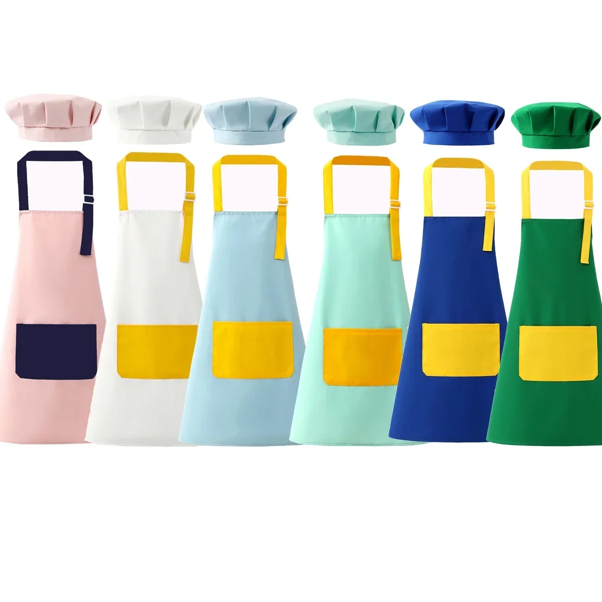 Kitchen Kids Baking Set - Ensemble tablier et chapeau de Chef