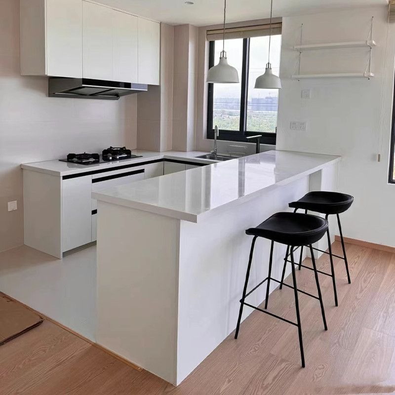 Kitchen Island Baking Table - Îlot de cuisine intégré avec table