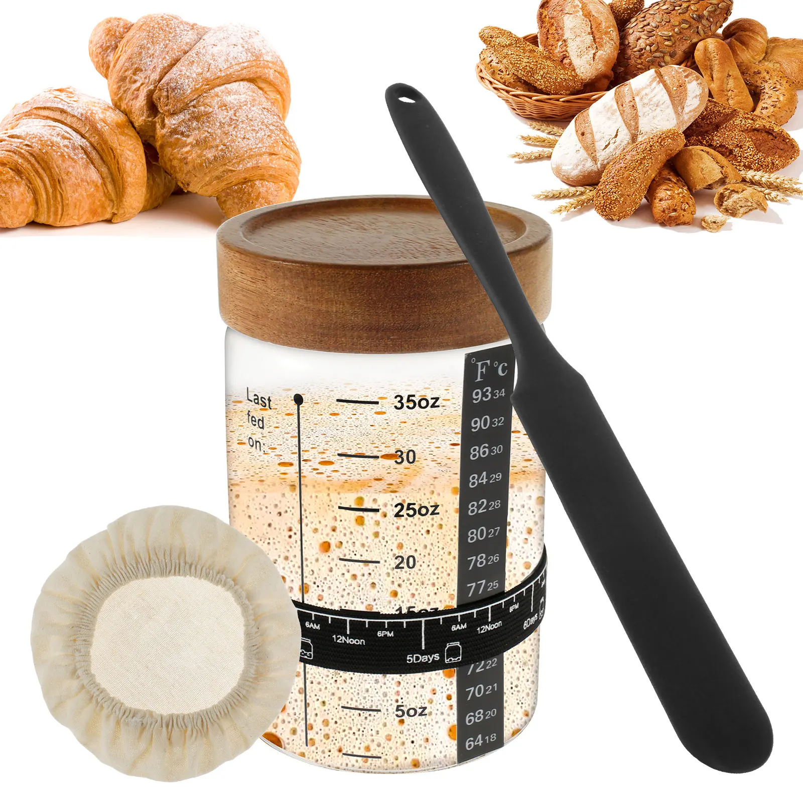 Kit de démarrage de levain 100 - Kitchen Baking Soda avis et prix