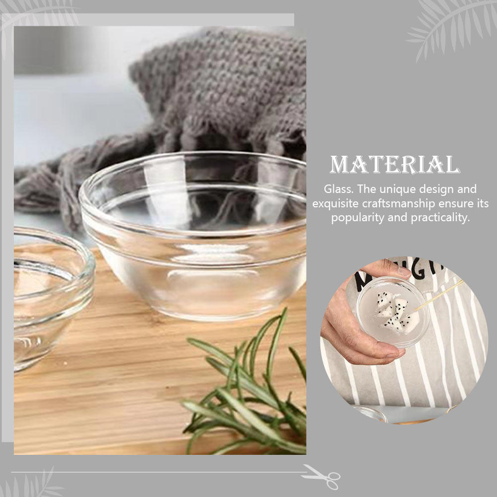 4 pièces de bols en verre pour - Kitchen Glass Baking Set avis et prix