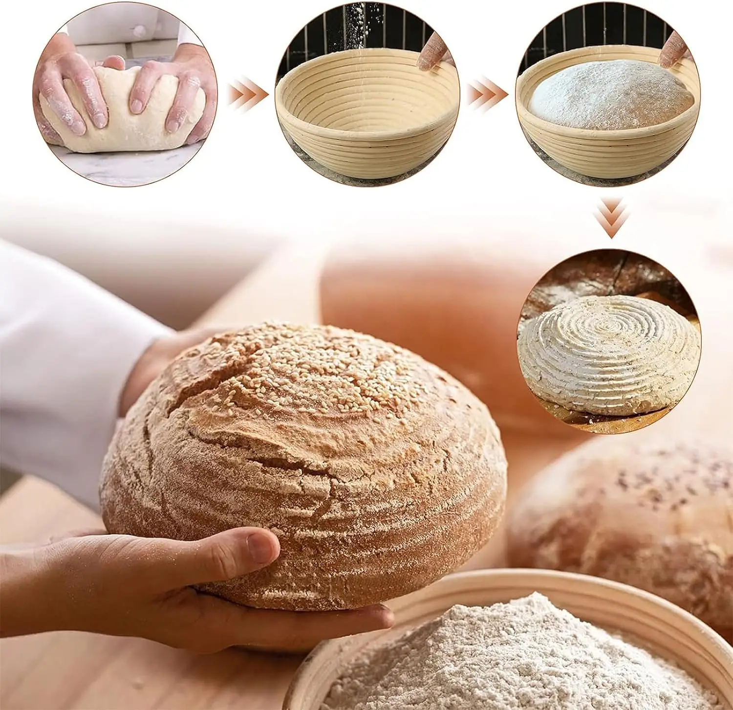 Kit de démarrage au levain de  - Kitchen Glass Baking Set avis et prix