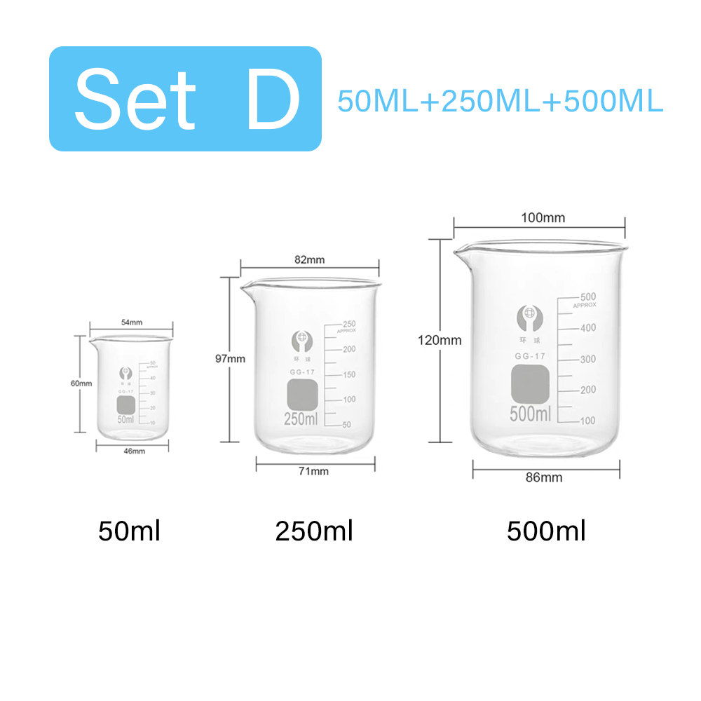 Lot de 3 tasses à mesurer en v - Kitchen Glass Baking Set avis et prix
