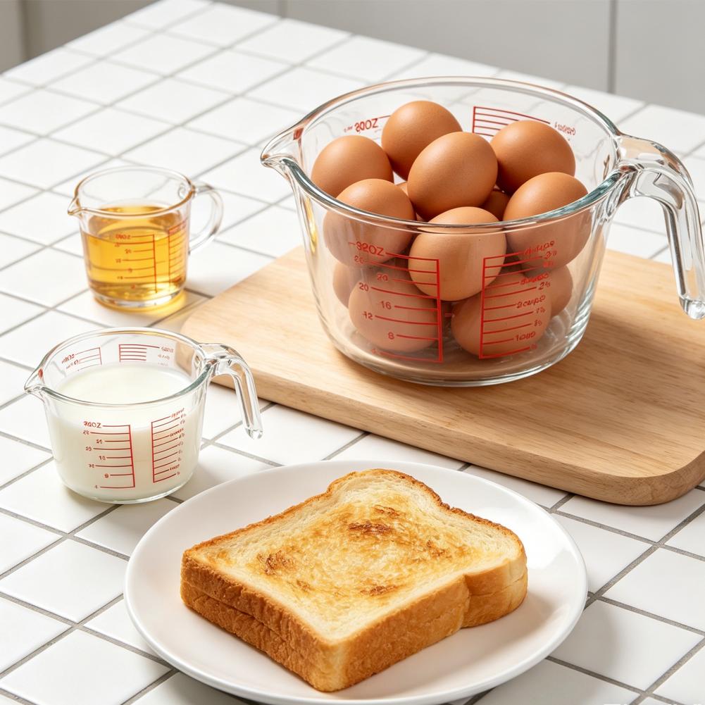 Ensemble de tasses à mesurer e - Kitchen Glass Baking Set avis et prix