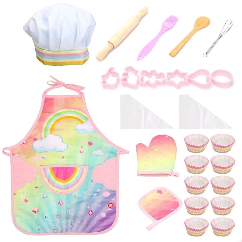 Ensemble tablier cuisson pour  - Kitchen Kids Baking Set avis et prix