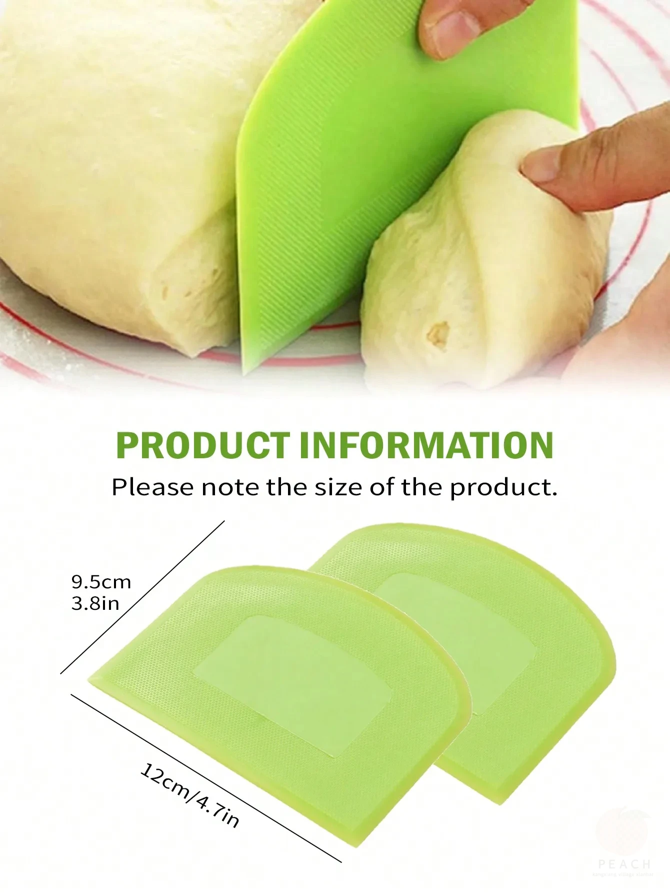 Bol de grattoir à pâte en plas - Bench Scraper Dough avis et prix