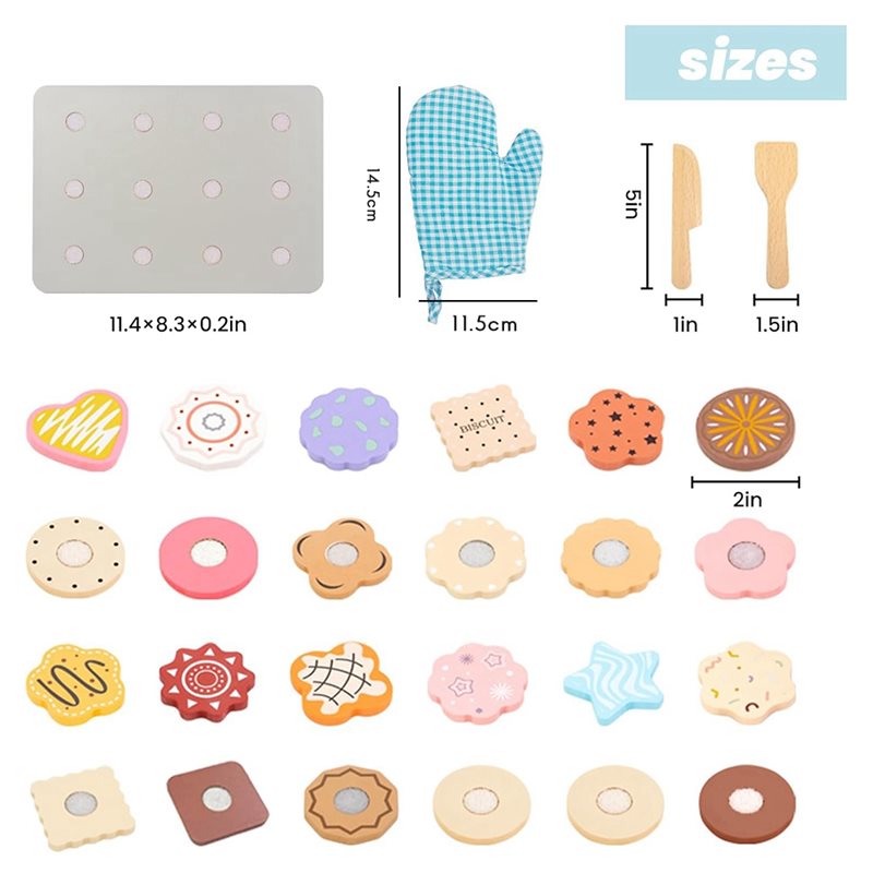 WOWFU-Ensemble de jouets en bo - Kitchen Kids Baking Set avis et prix