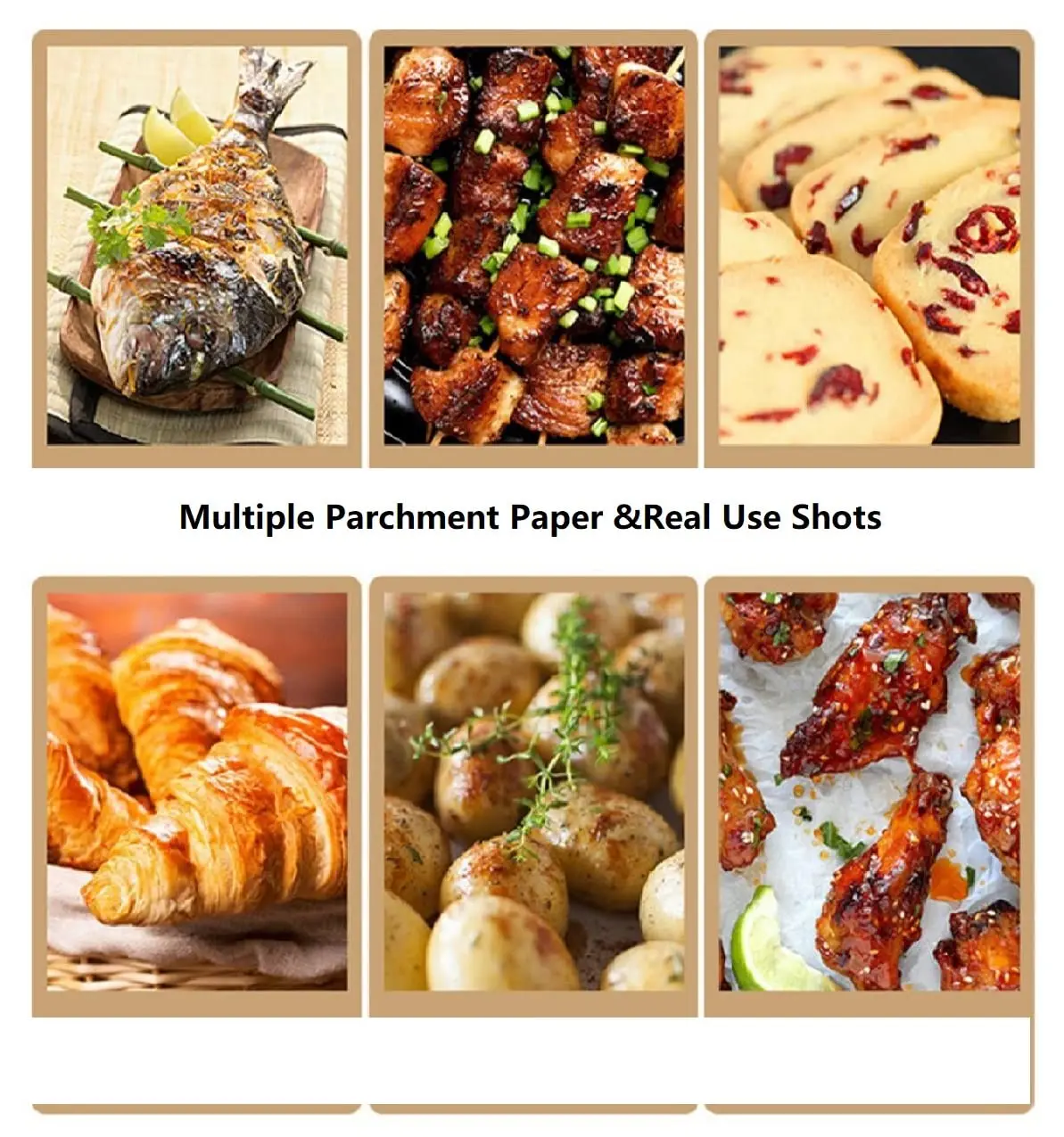 Feuilles de cuisson en papier  - Kitchen Baking Paper avis et prix