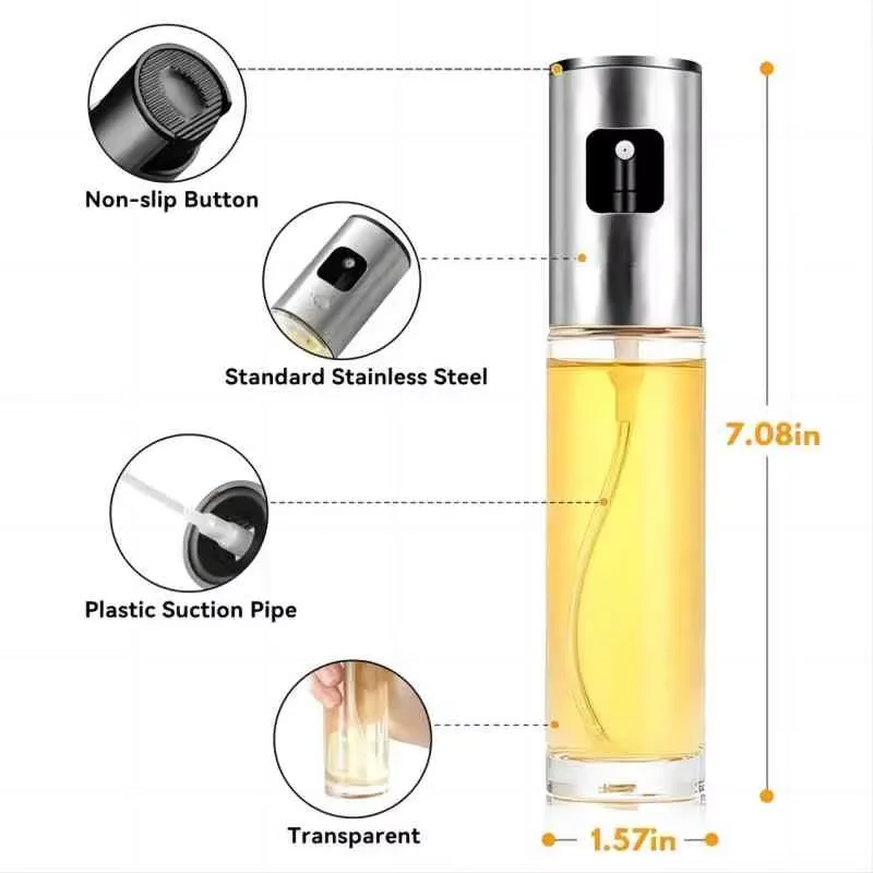 Pulvérisateur d'huile en verre - Kitchen Glass Baking Set avis et prix