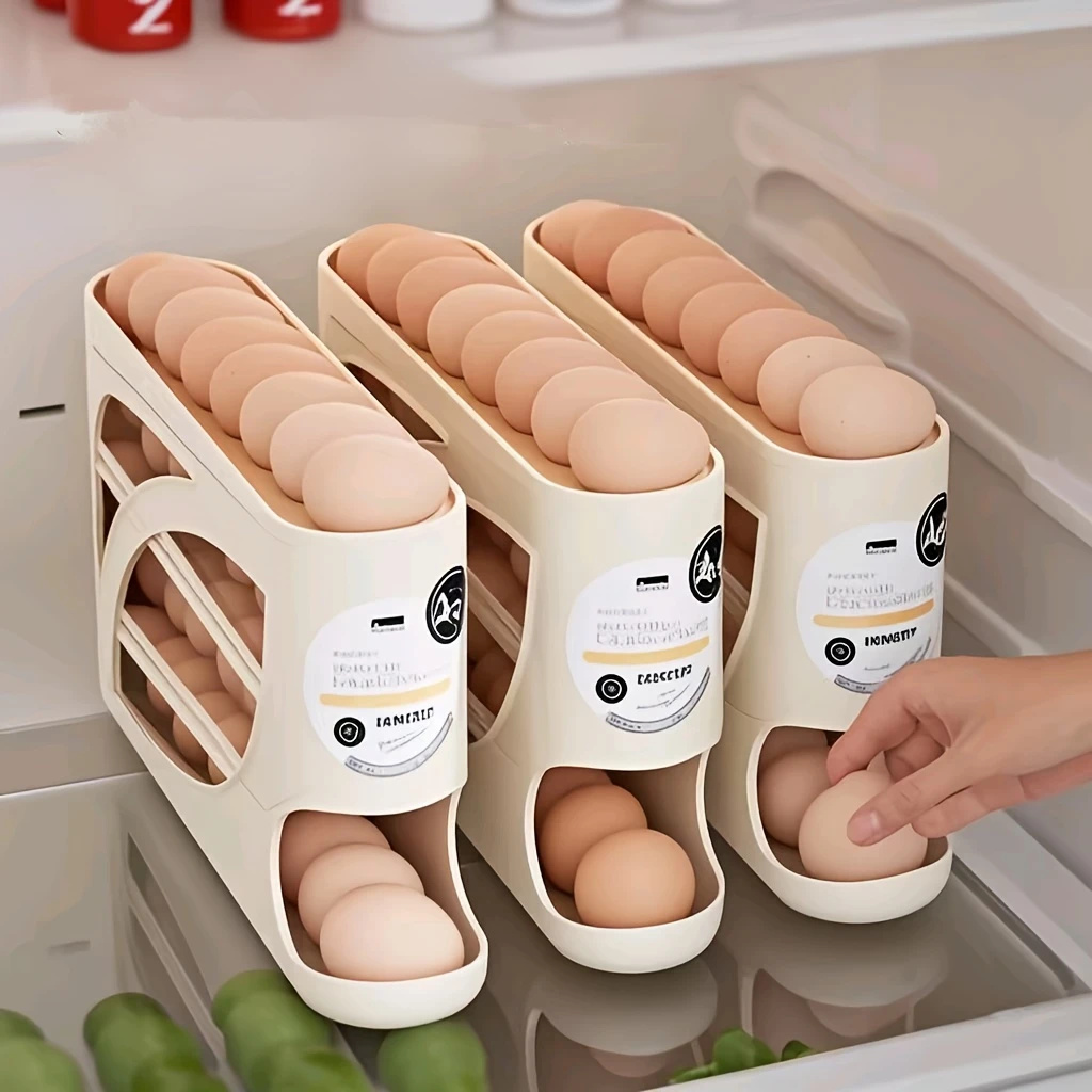 Conteneur de rangement à œufs  - Kitchen Baking Tray Storage avis et prix