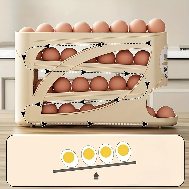 Conteneur de rangement à œufs  - Kitchen Baking Tray Storage avis et prix