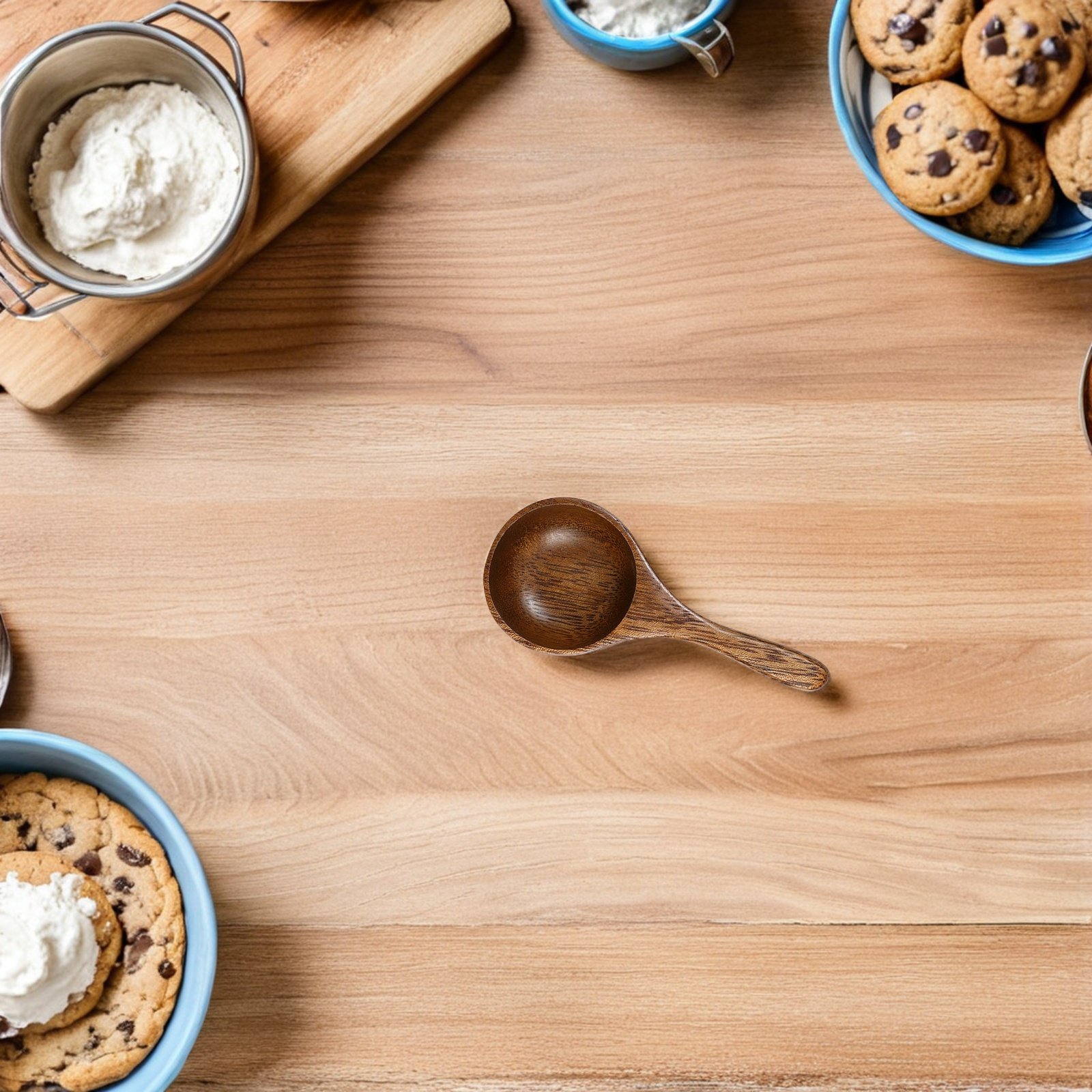 Cuillère à mesurer en bois pou - Kitchen Baking Soda avis et prix