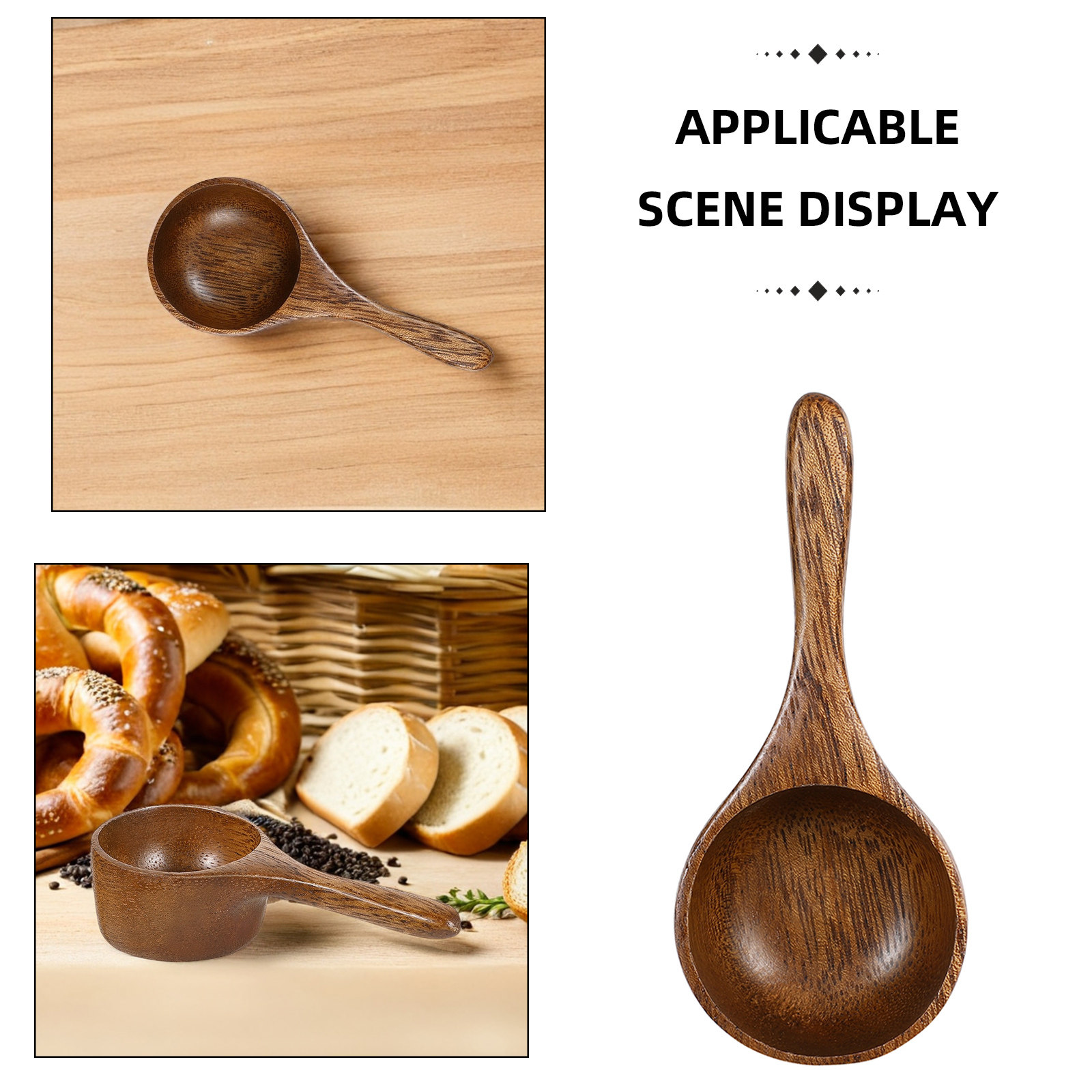 Cuillère à mesurer en bois pou - Kitchen Baking Soda avis et prix