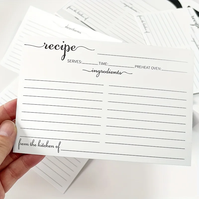 100 cartes de recettes élégant - Baking (Kitchen Ingredient) avis et prix