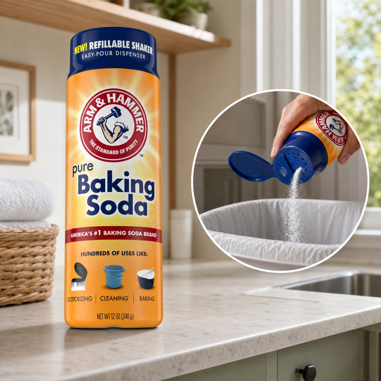 2 pièces de désodorisant en fo - Kitchen Baking Soda avis et prix